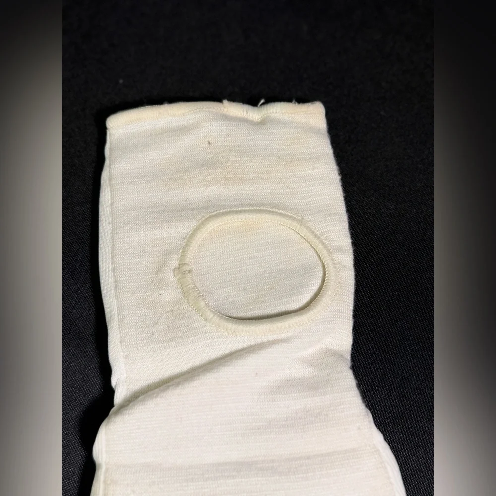 Century Arm and Shin Pads for Martial Arts. Kids Size. White. Slightly worn.